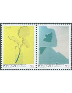 MADERA 1993 Europa 2v MNH**