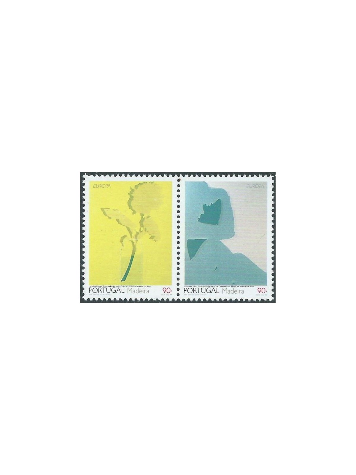 MADEIRA 1993 Europe 2v MNH**