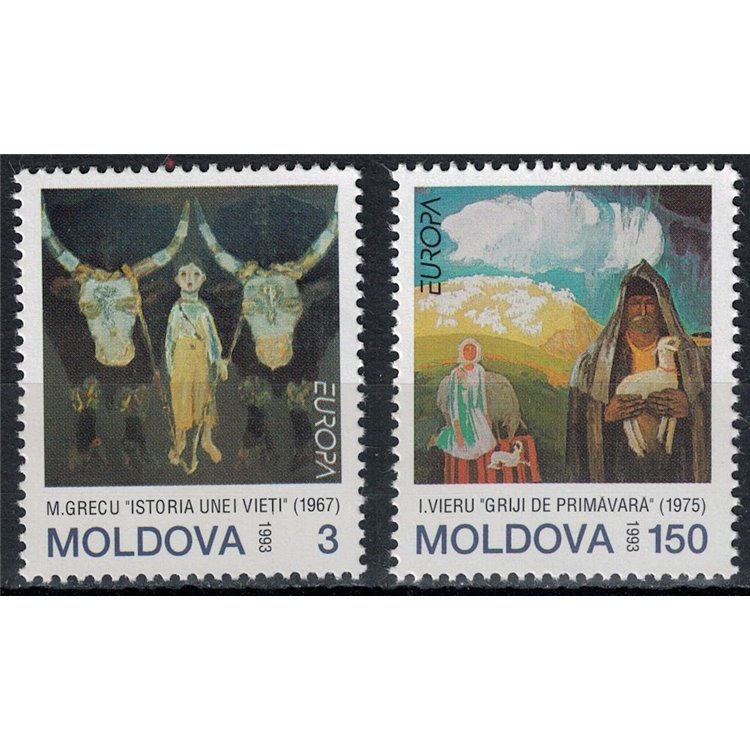MOLDAVIA 1993 Europa 2v MNH**