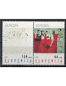 SLOVENIA 1993 Europe 2v MNH**
