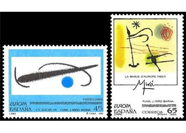 SPAGNA 1993 Europa 2v MNH**