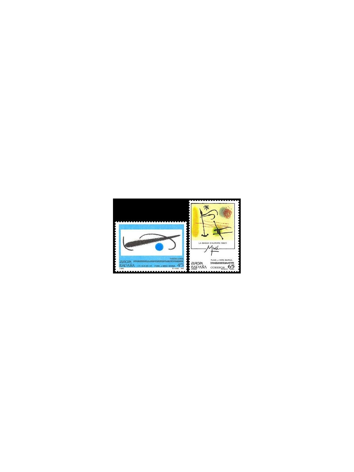 SPAGNA 1993 Europa 2v MNH**