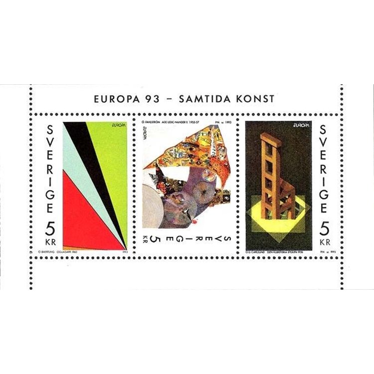 SVEZIA 1993 Europa BF MNH**
