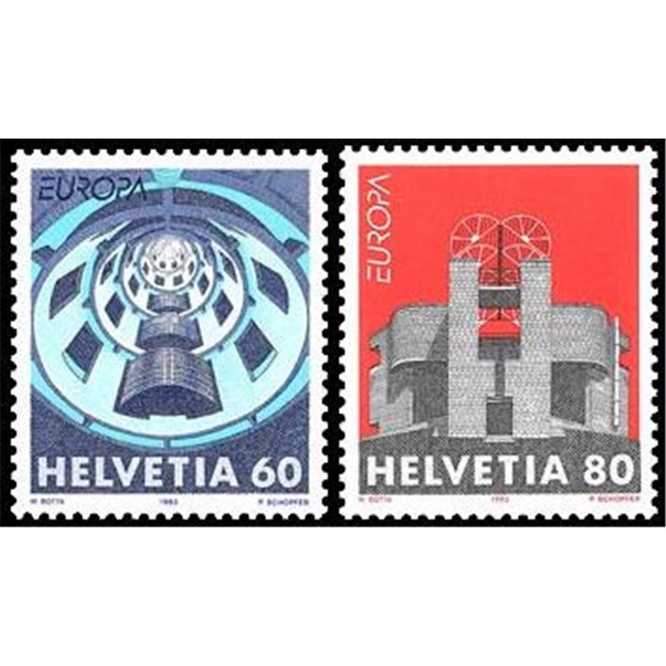 SVIZZERA 1993 Europa 2v MNH**