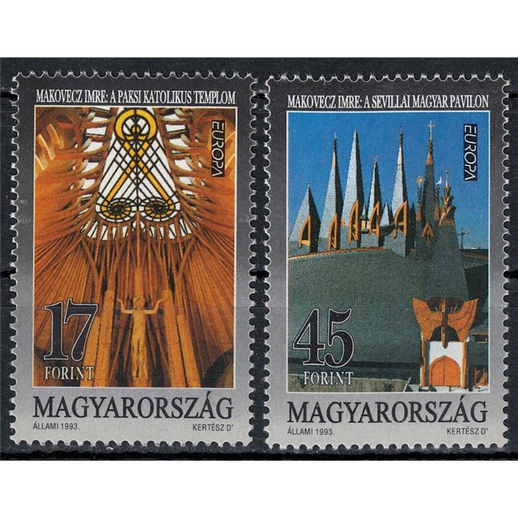 HUNGARY 1993 Europe 2v MNH**