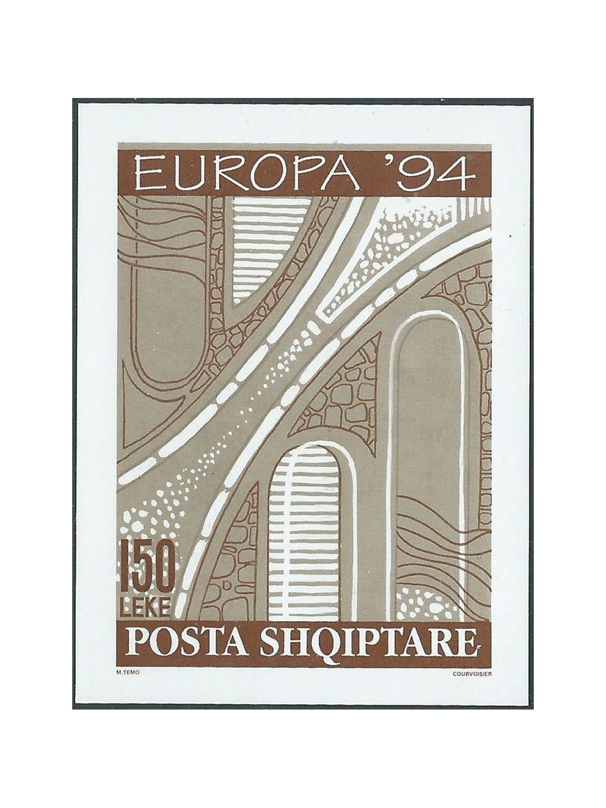 ALBANIA 1994 Europa BF MNH**