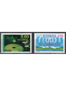FRENCH ANDORRA 1994 Europe 2v MNH**