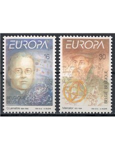 BELGIUM 1994 Europe 2v MNH**