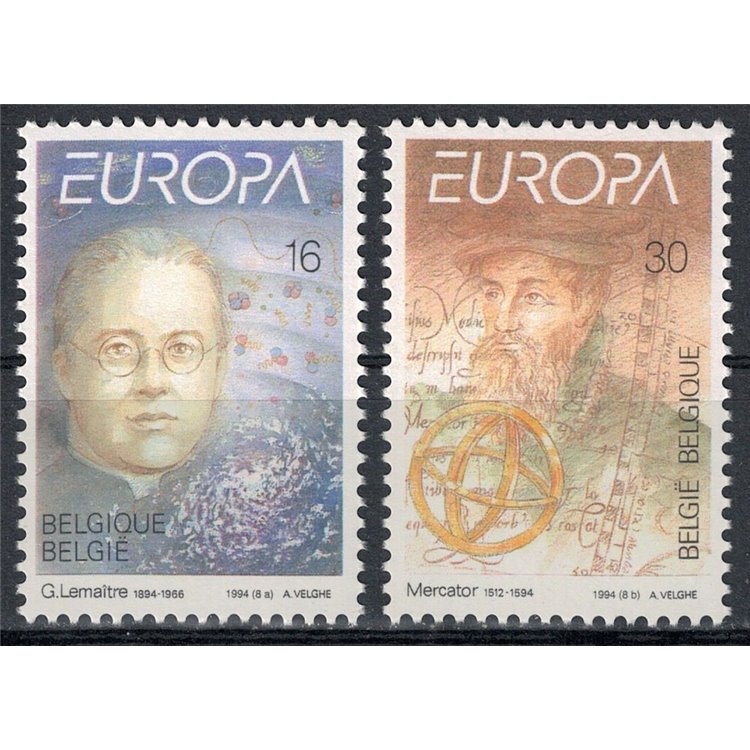 BELGIUM 1994 Europe 2v MNH**