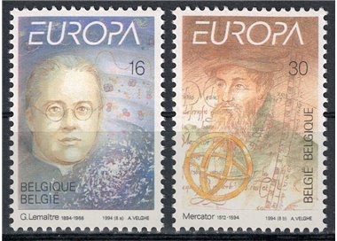 BELGIO 1994 Europa 2v MNH**