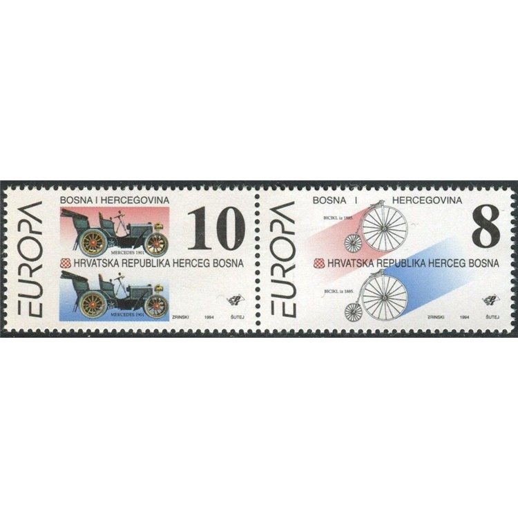 BOSNIA CROATA 1994 Europa 2v MNH**