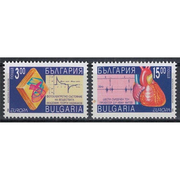BULGARIA 1994 Europa 2v MNH**