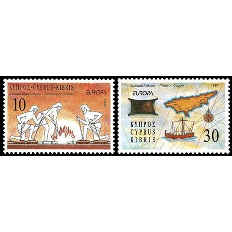 CIPRO 1994 Europa 2v MNH**