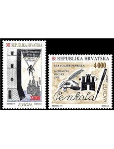 CROATIA 1994 Europe 2v MNH**