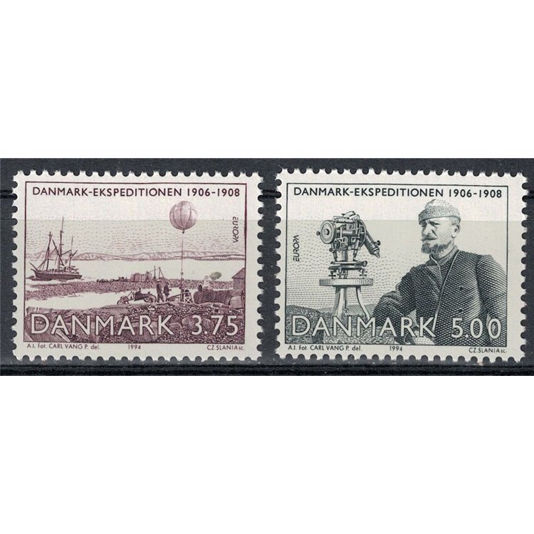 DANIMARCA 1994 Europa 2v MNH**