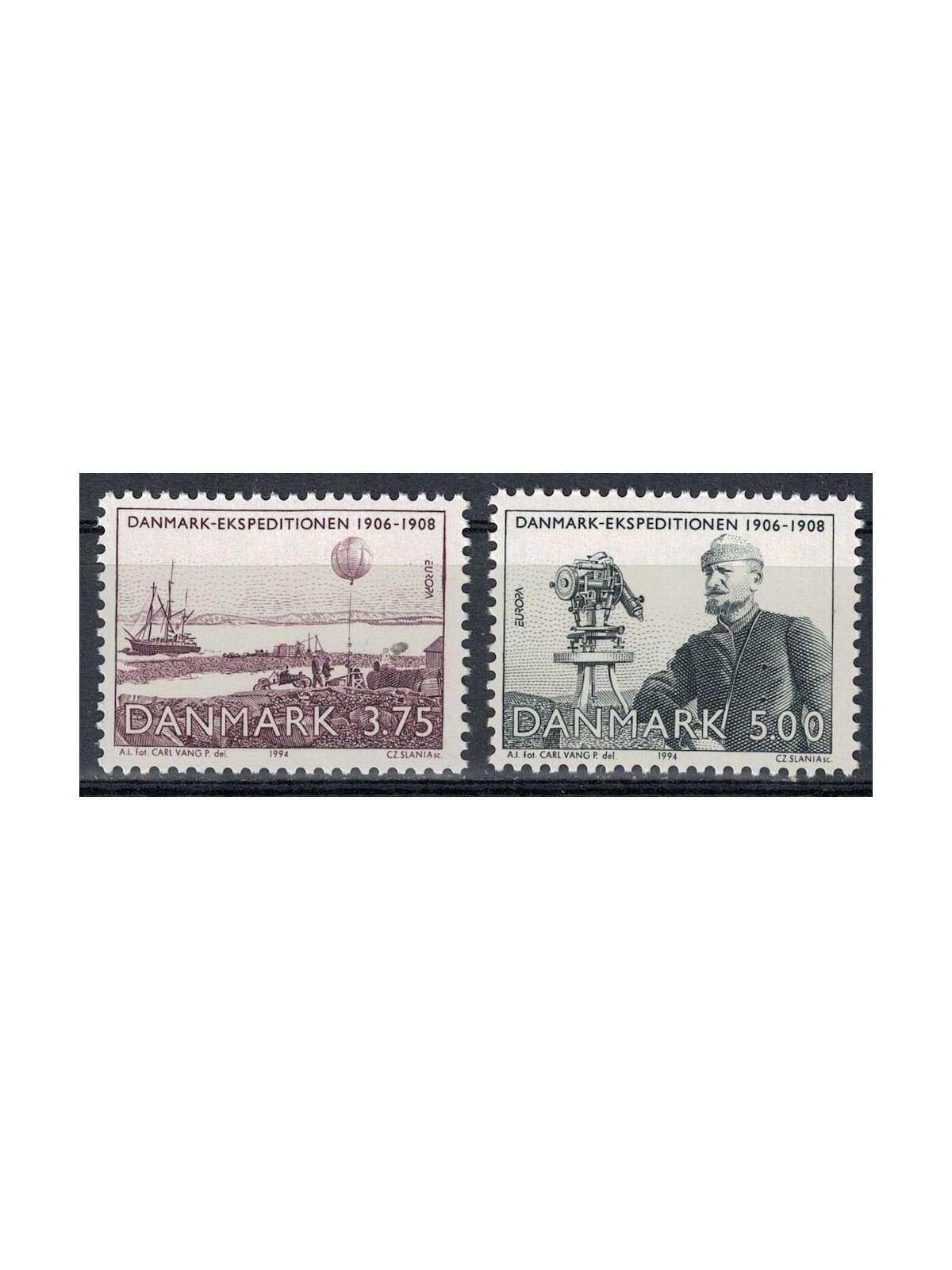 DENMARK 1994 Europe 2v MNH**