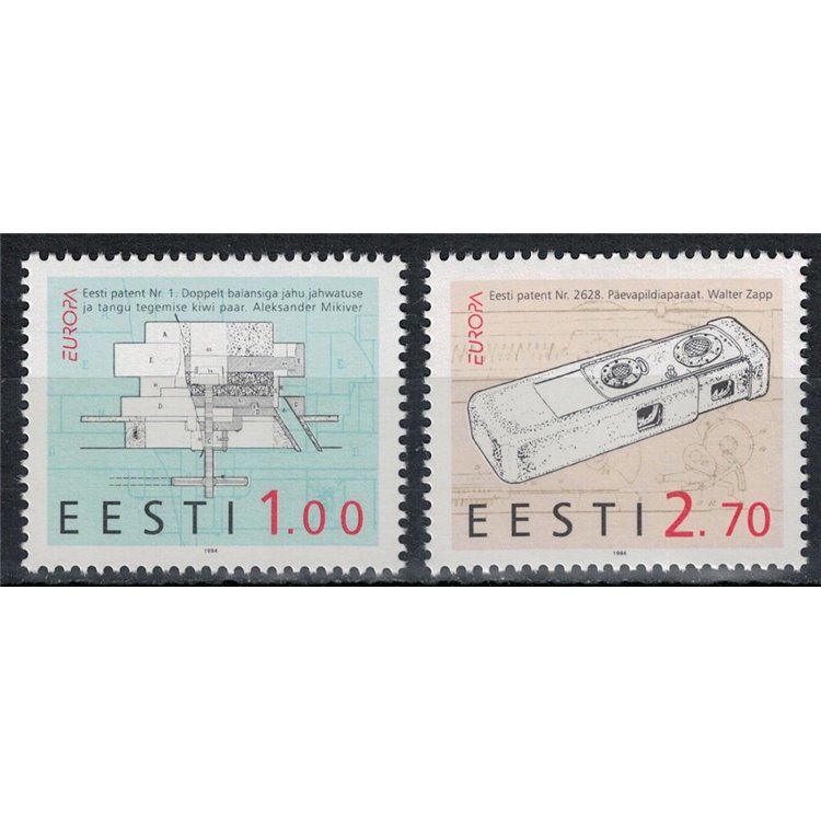 ESTONIA 1994 Europe 2v MNH**