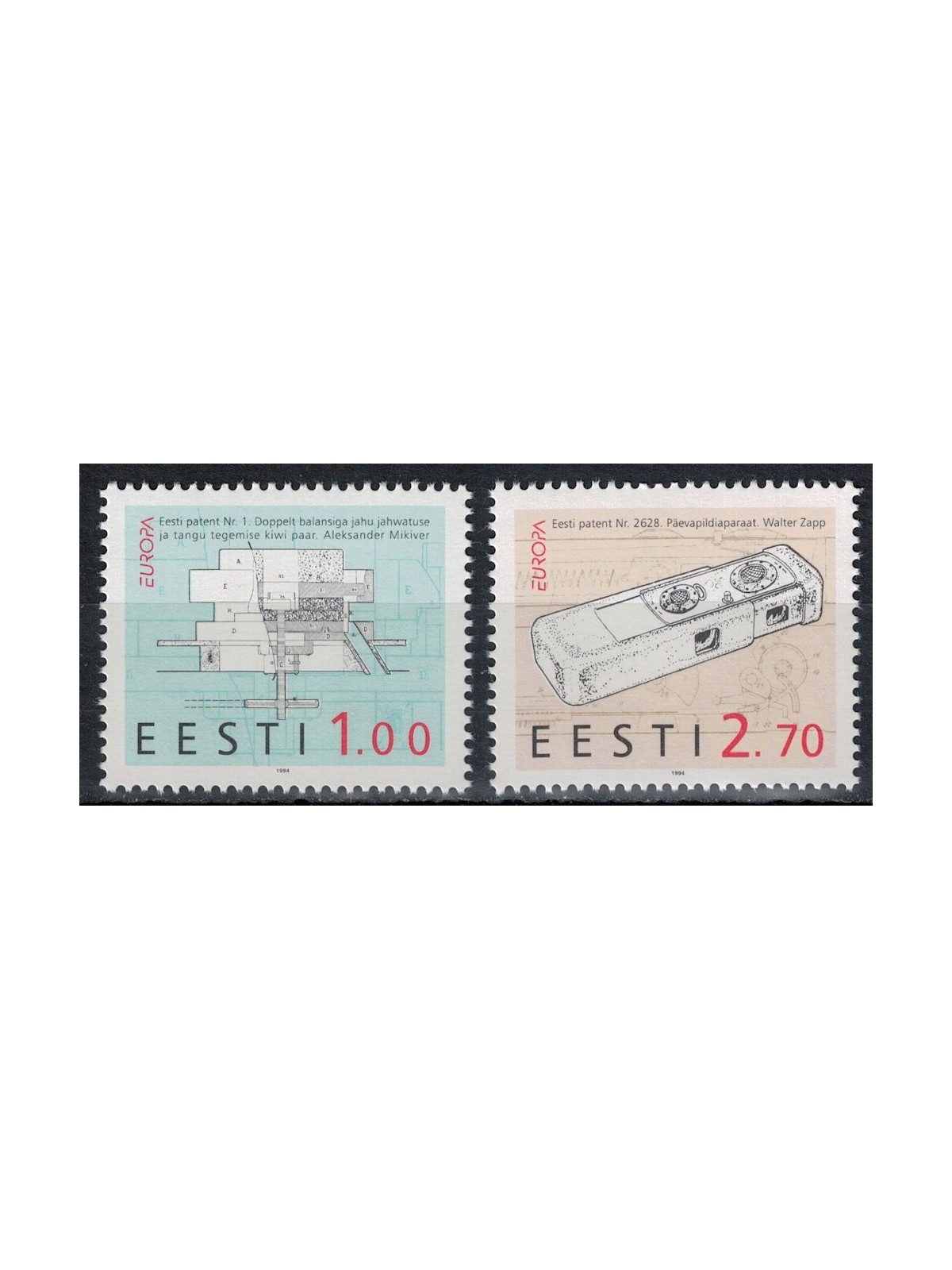 ESTONIA 1994 Europa 2v MNH**