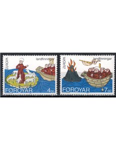 FAEROER 1994 Europa 2v MNH**