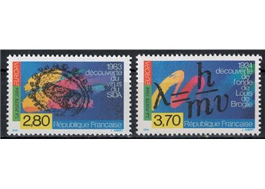 FRANCIA 1994 Europa 2v MNH**