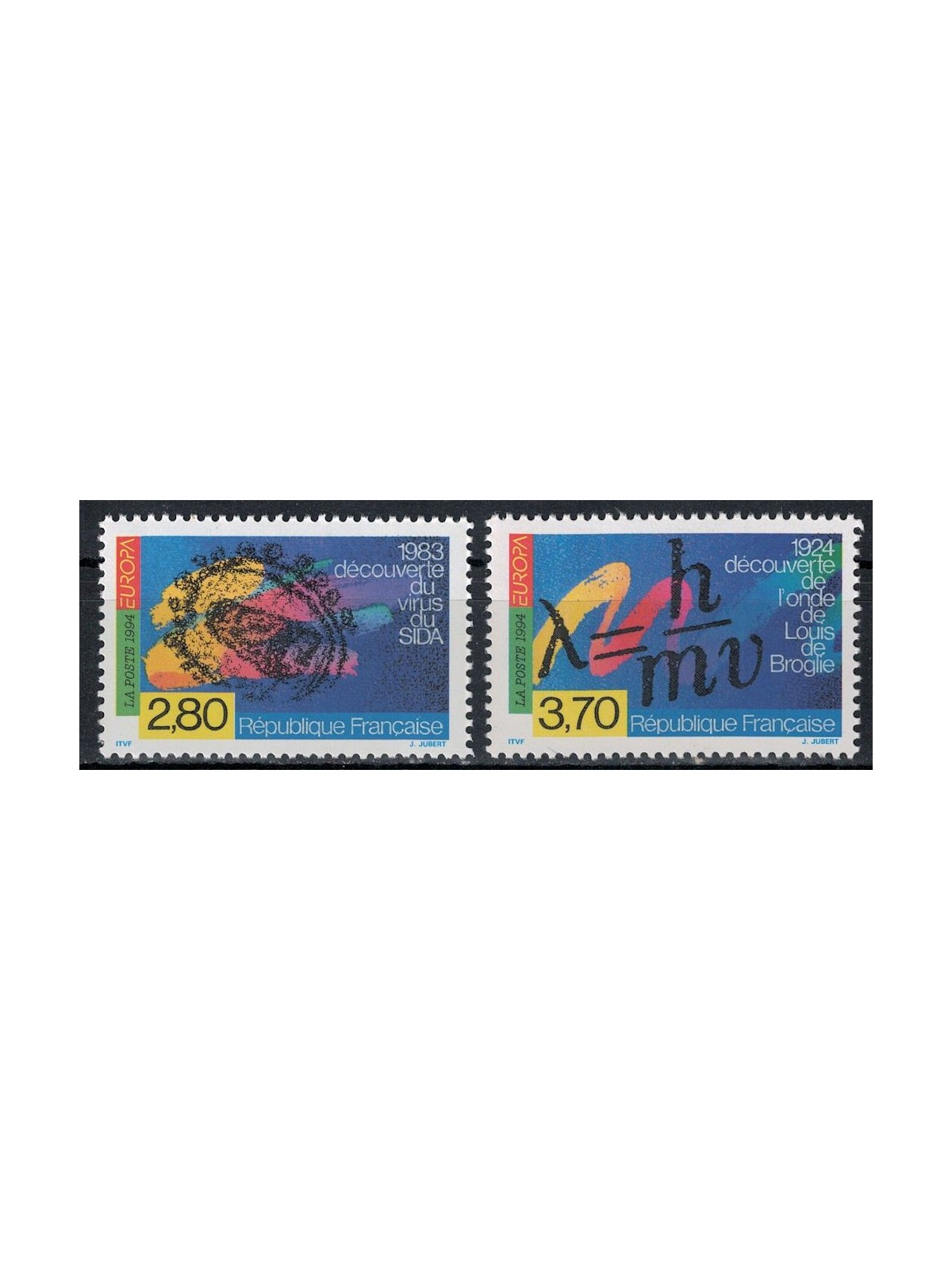 FRANCIA 1994 Europa 2v MNH**