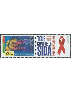 FRANCIA 1994 Europa (con appendice AIDS) MNH**