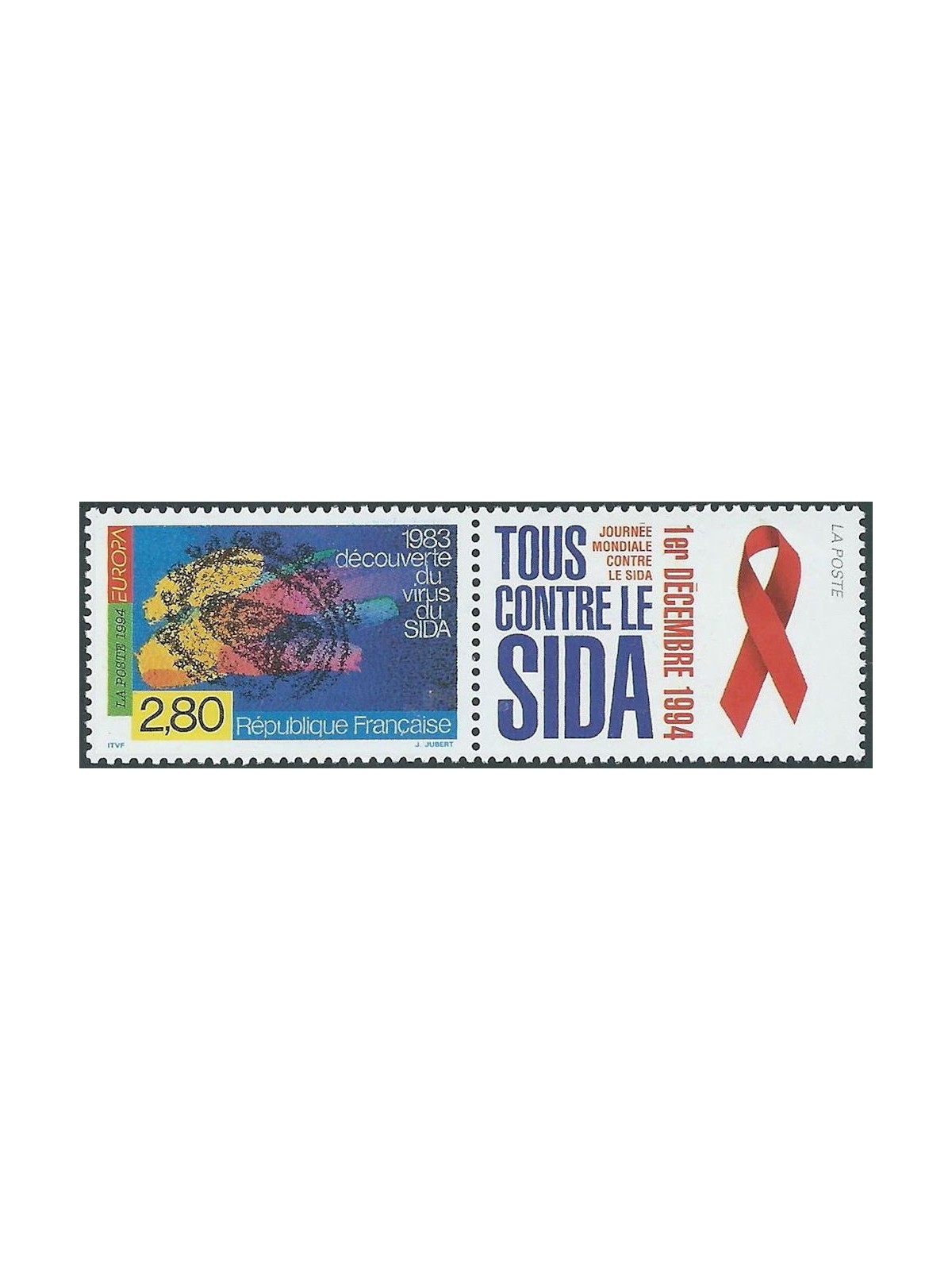 FRANCE 1994 Europe (with AIDS appendix) MNH**
