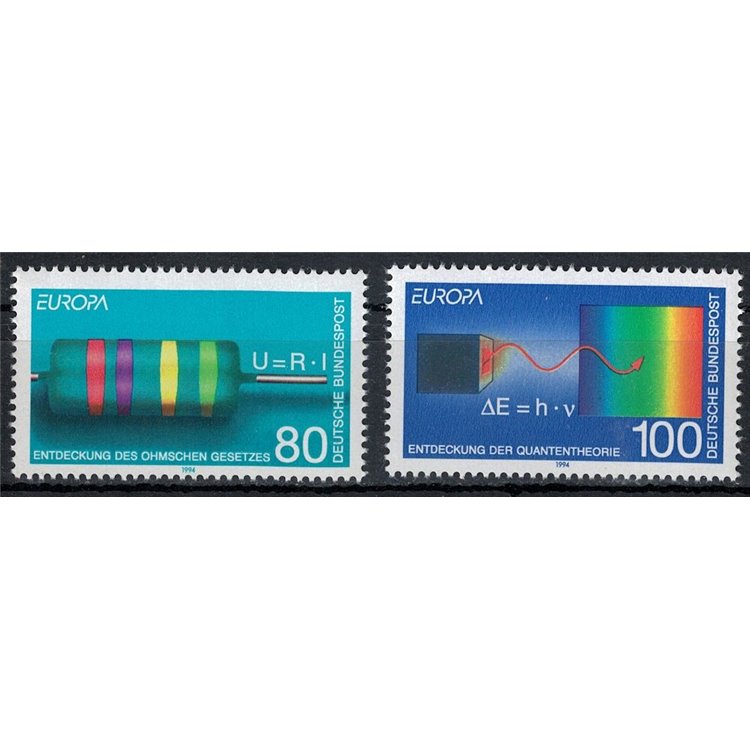 GERMANIA BRD 1994 Europa 2v MNH**