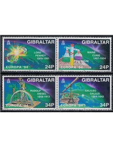 GIBRALTAR 1994 Europe 4v MNH**