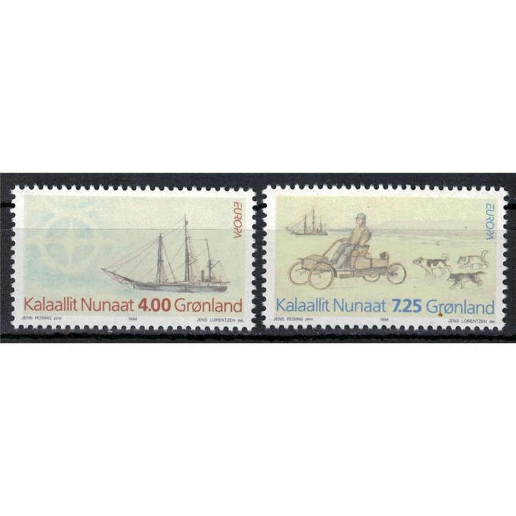 GROENLANDIA 1994 Europa 2v MNH**