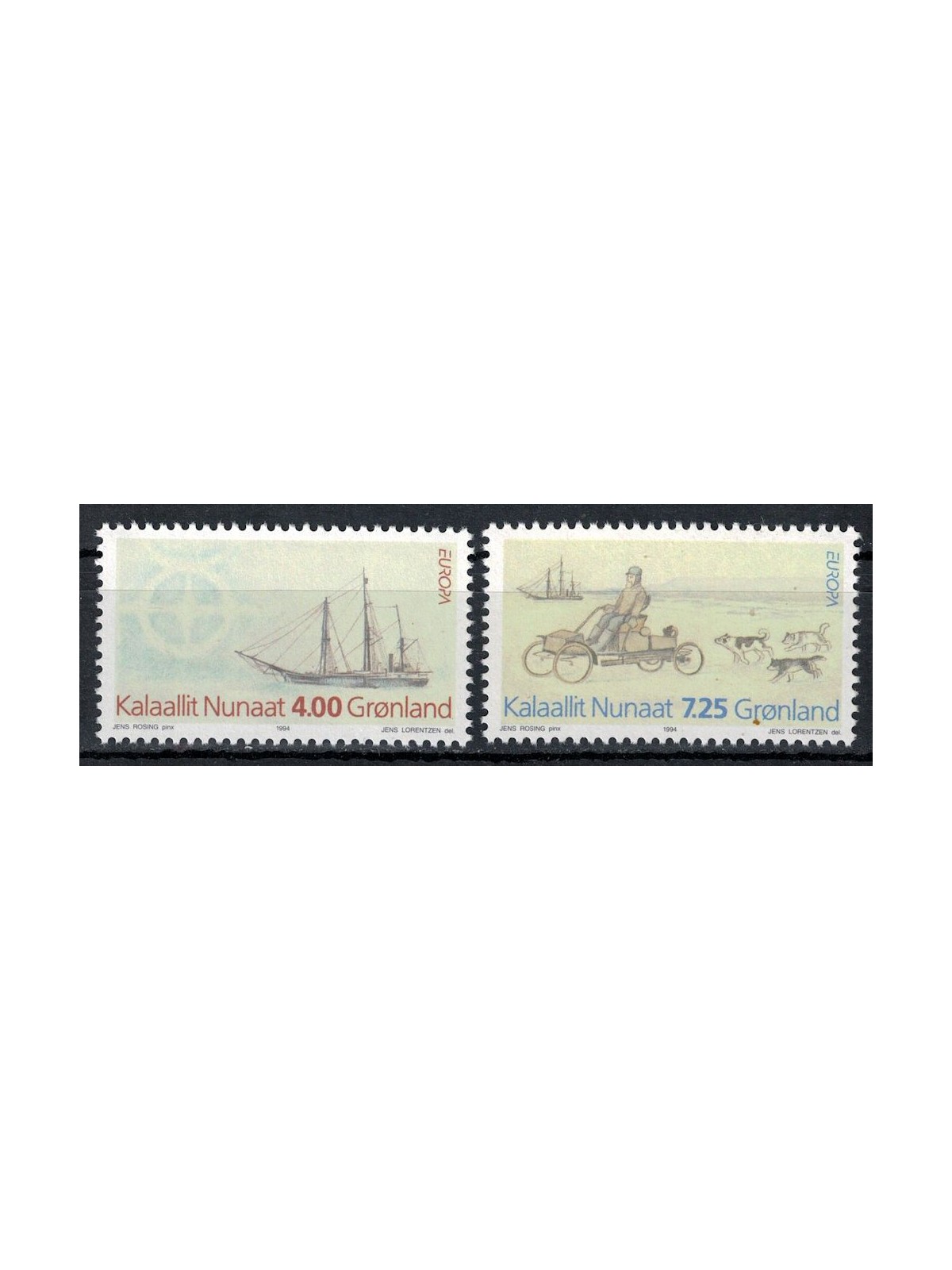 GROENLANDIA 1994 Europa 2v MNH**