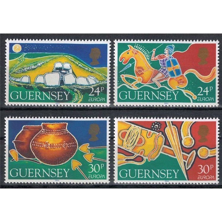 GUERNSEY 1994 Europa 4v MNH**