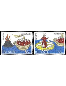 ISLANDA 1994 Europa 2v MNH**