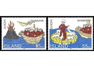 ISLANDA 1994 Europa 2v MNH**