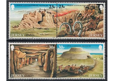JERSEY 1994 Europe 4v MNH**