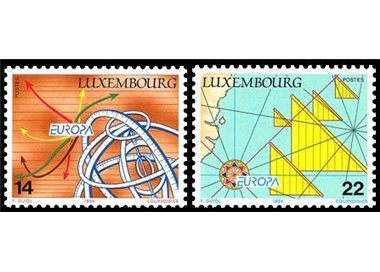 LUSSEMBURGO 1994 Europa 2v MNH**