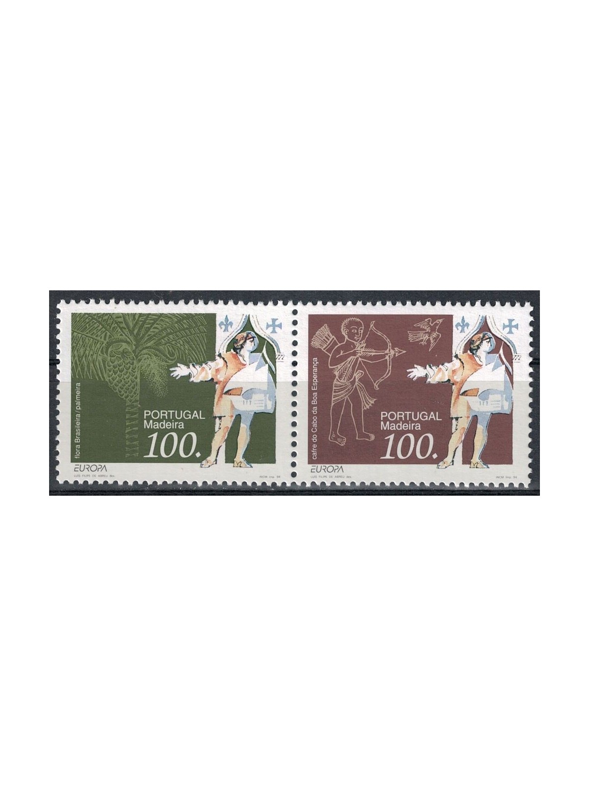 MADERA 1994 Europa 2v MNH**