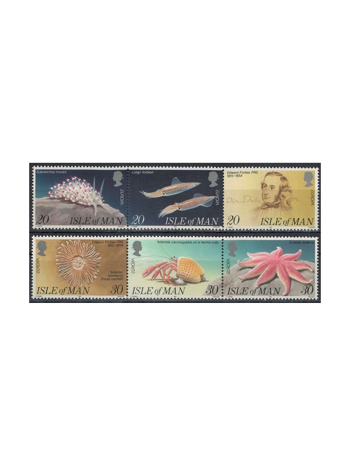 MAN 1994 Europe 6v MNH**