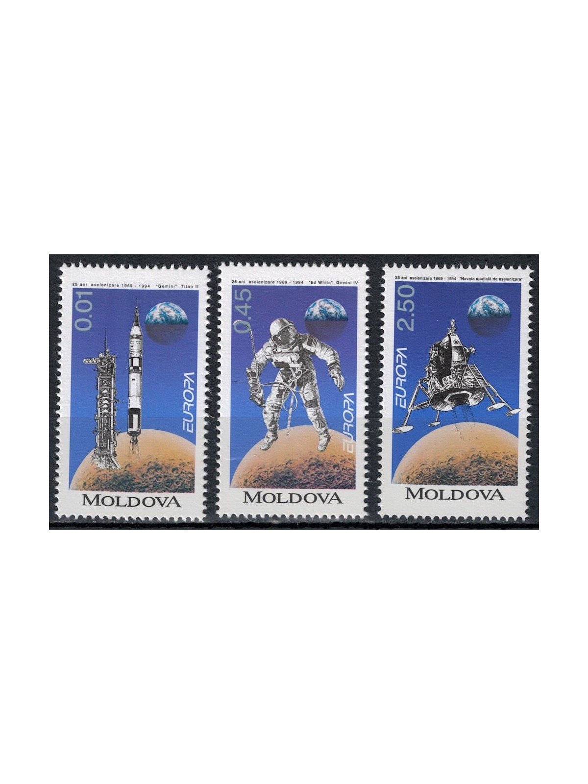 MOLDOVA 1994 Europe 3v MNH**