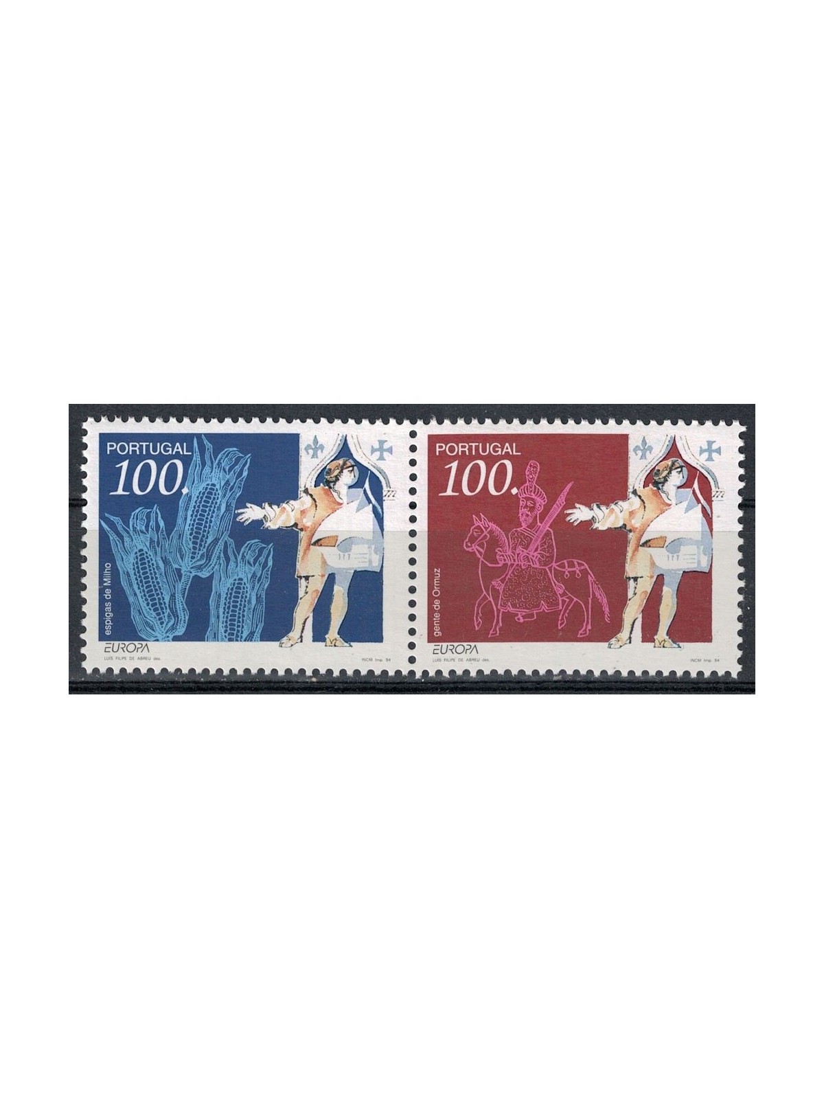 PORTUGAL 1994 Europe 2v MNH**