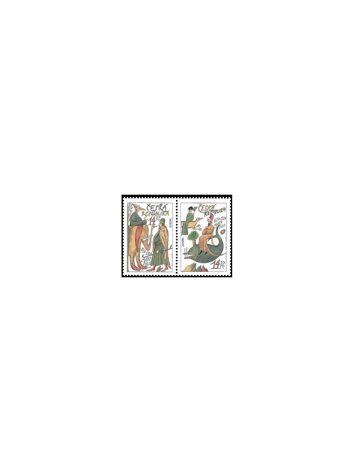 CZECH REPUBLIC 1994 Europe 2v MNH**