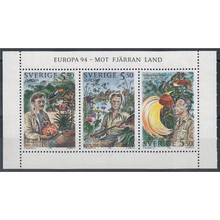 SVEZIA 1994 Europa BF MNH**