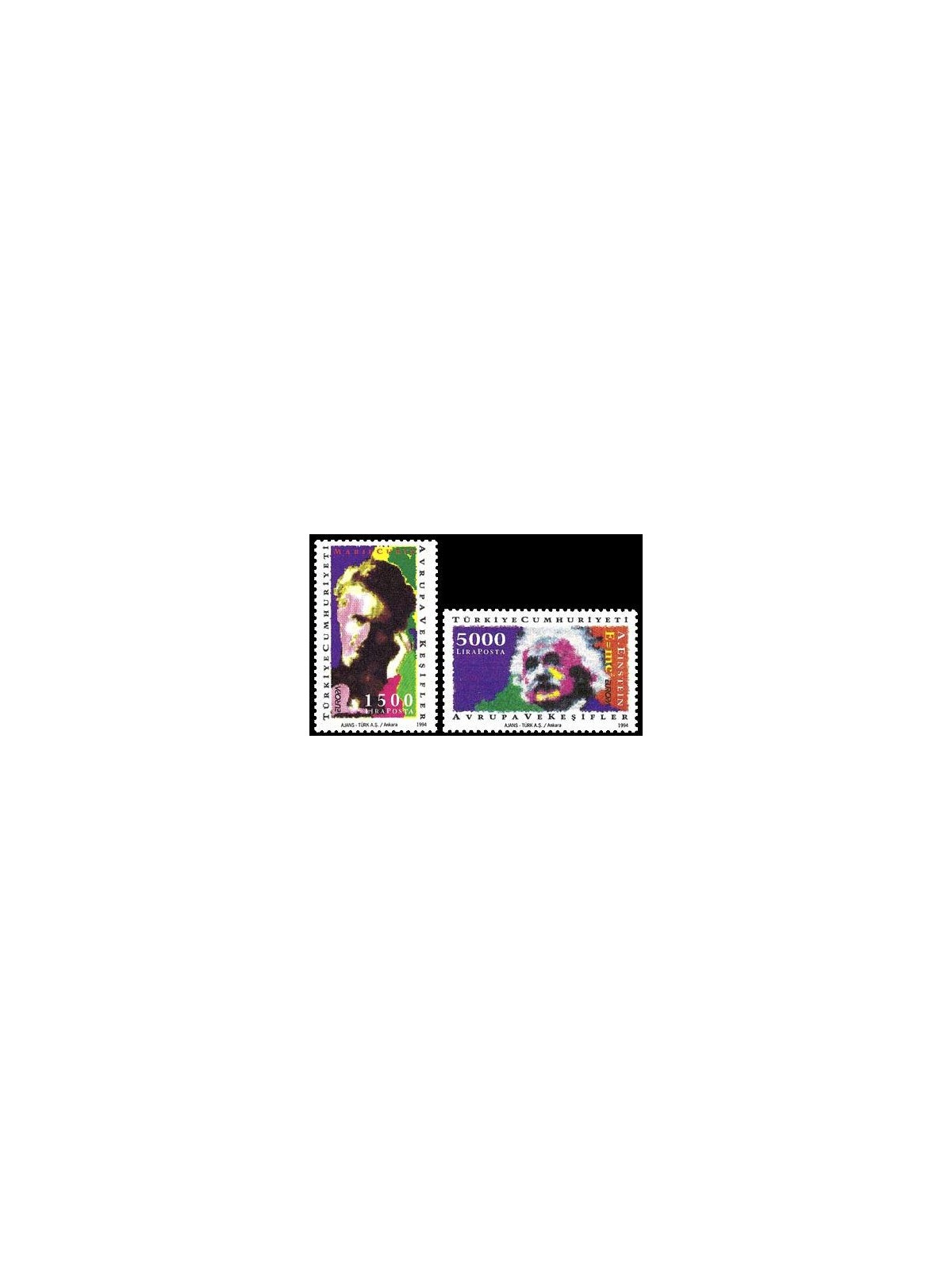 TURCHIA 1994 Europa 2v MNH**