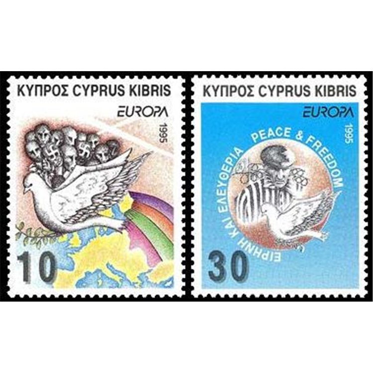 CIPRO 1995 Europa 2v MNH**