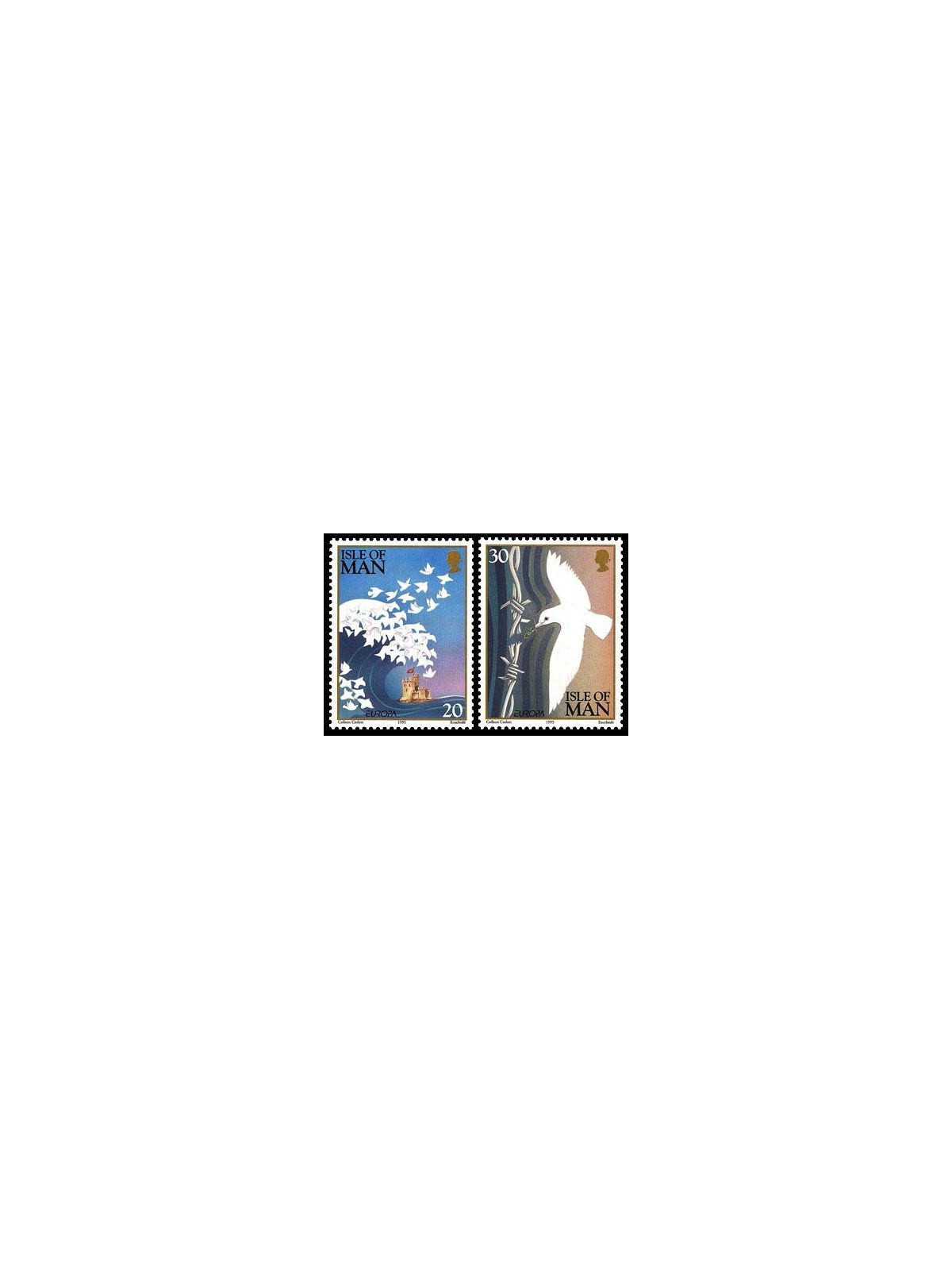 MAN 1995 Europe 2v MNH**