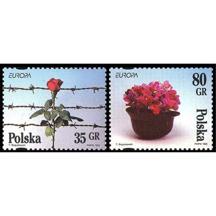 POLONIA 1995 Europa 2v MNH**