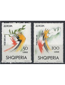 ALBANIA 1995 Europa 2v MNH**