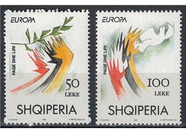 ALBANIA 1995 Europe 2v MNH**
