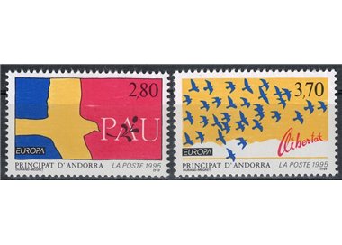 ANDORRA FRANCESE 1995 Europa 2v MNH**