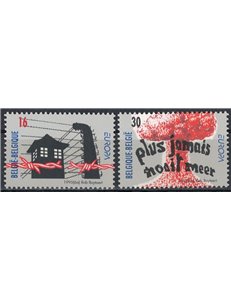 BELGIO 1995 Europa 2v MNH**